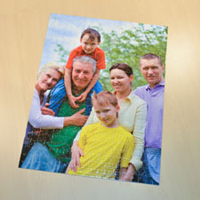 Jumbo 70 or 252 or 500 Pc Portrait Photo Puzzle 18