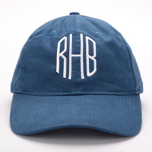 Custom Design Embroidery Baseball Cap, Navy