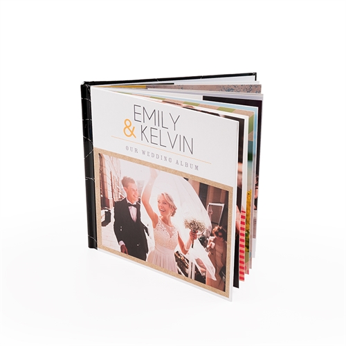 Custom 8 x 8 Square Layflat Hardcover Photo Book