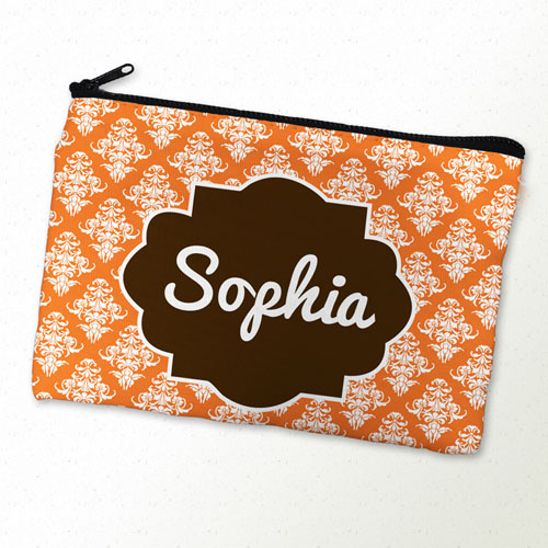 Mandarin Vintage Personalised Cosmetic Bag