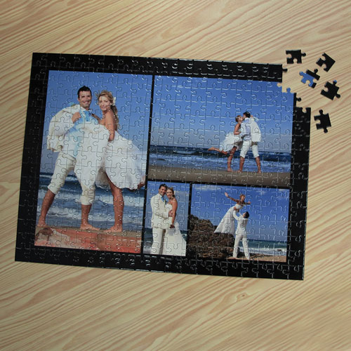Personalised Black 4 Collage 12