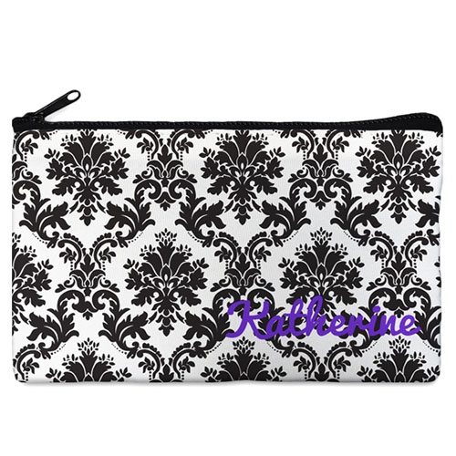 Vintage Personalised Cosmetic Bag Medium