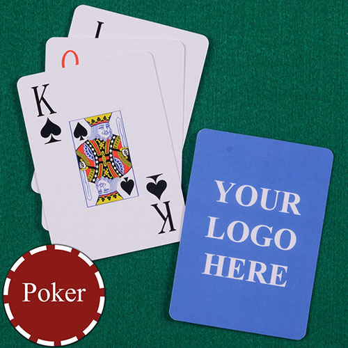 Custom Printed Standard Size Jumbo Index Playing Cards