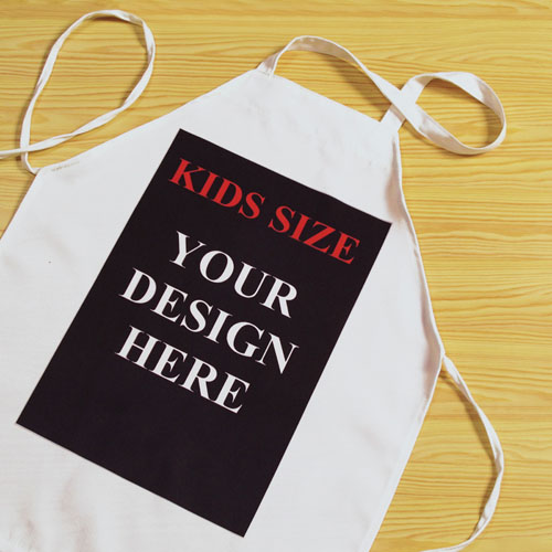 Custom Imprint Portrait Kids Apron