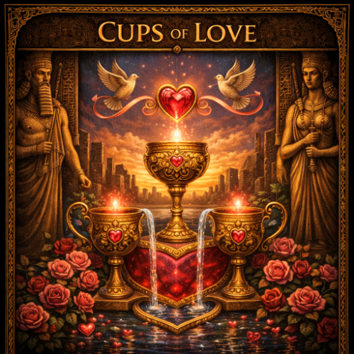 Tarot Cards - Babylon Love (Cups)