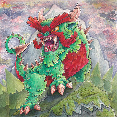 Hodag Playmat